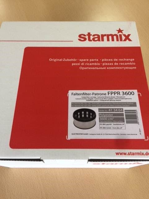 Фильтр для строительного пылесоса складчатый FРРR 3600 Starmix